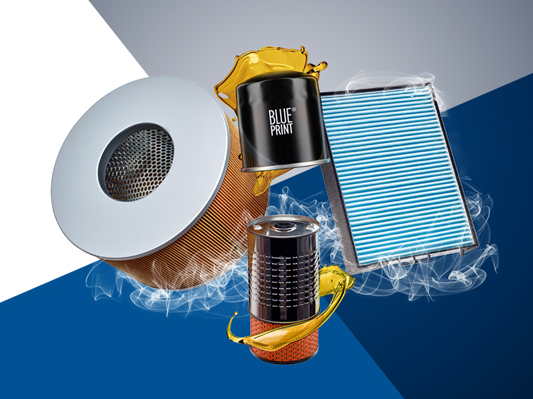 Mnoho různých typů filtrů pro automobily
